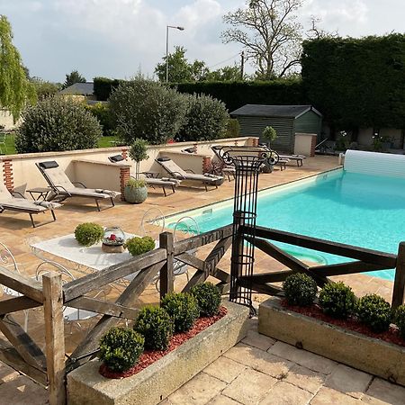 トルヴィル＝シュル＝メール Manoir De La Croix-Sonnet Bed & Breakfast エクステリア 写真