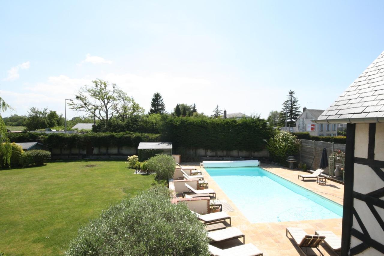 トルヴィル＝シュル＝メール Manoir De La Croix-Sonnet Bed & Breakfast エクステリア 写真