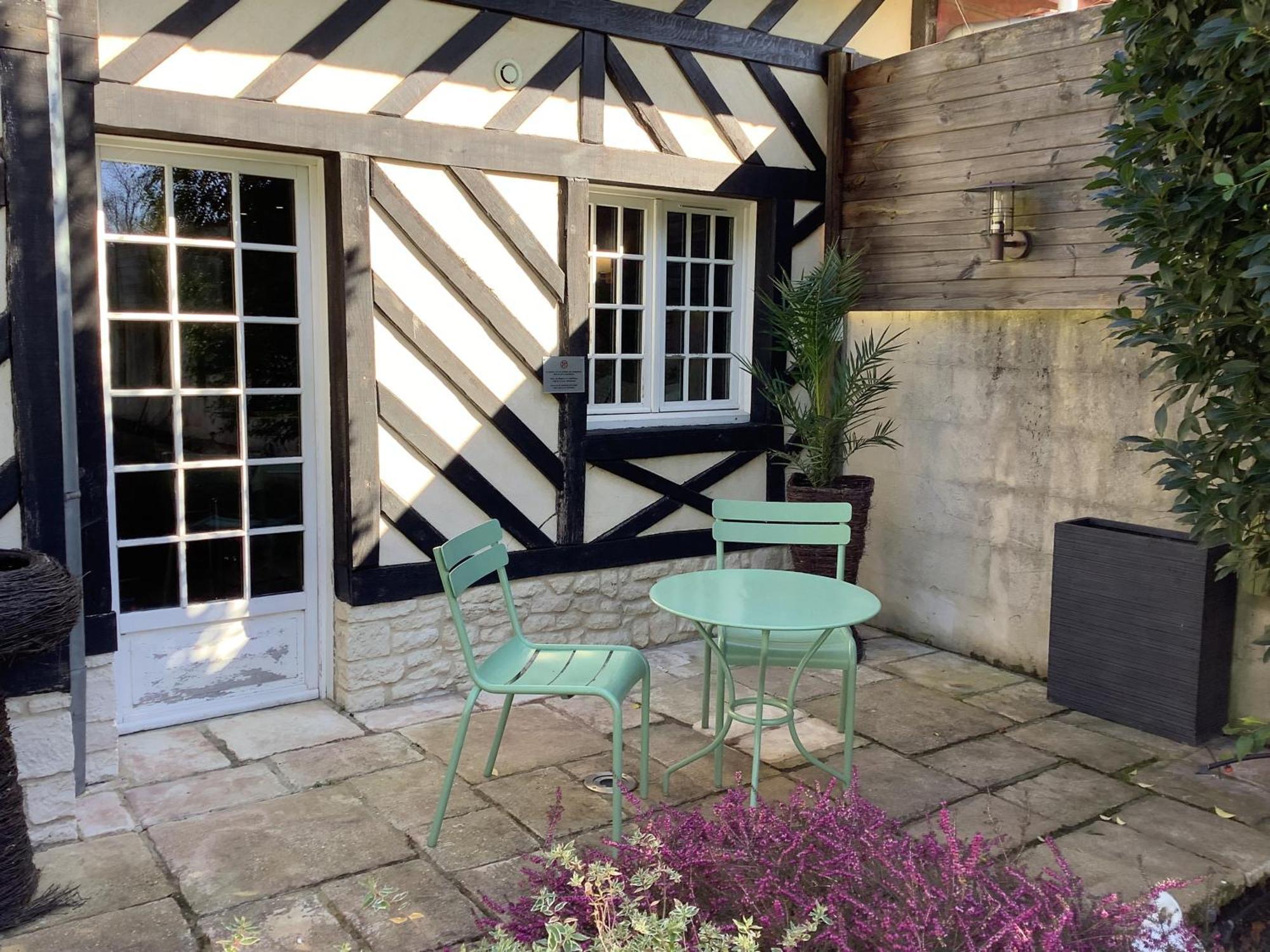 トルヴィル＝シュル＝メール Manoir De La Croix-Sonnet Bed & Breakfast 部屋 写真