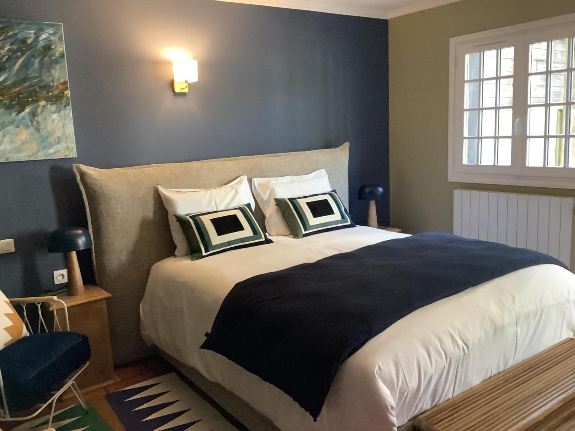 トルヴィル＝シュル＝メール Manoir De La Croix-Sonnet Bed & Breakfast 部屋 写真
